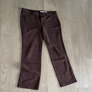 DKNY Women's Chocolate Straight Leg Pants